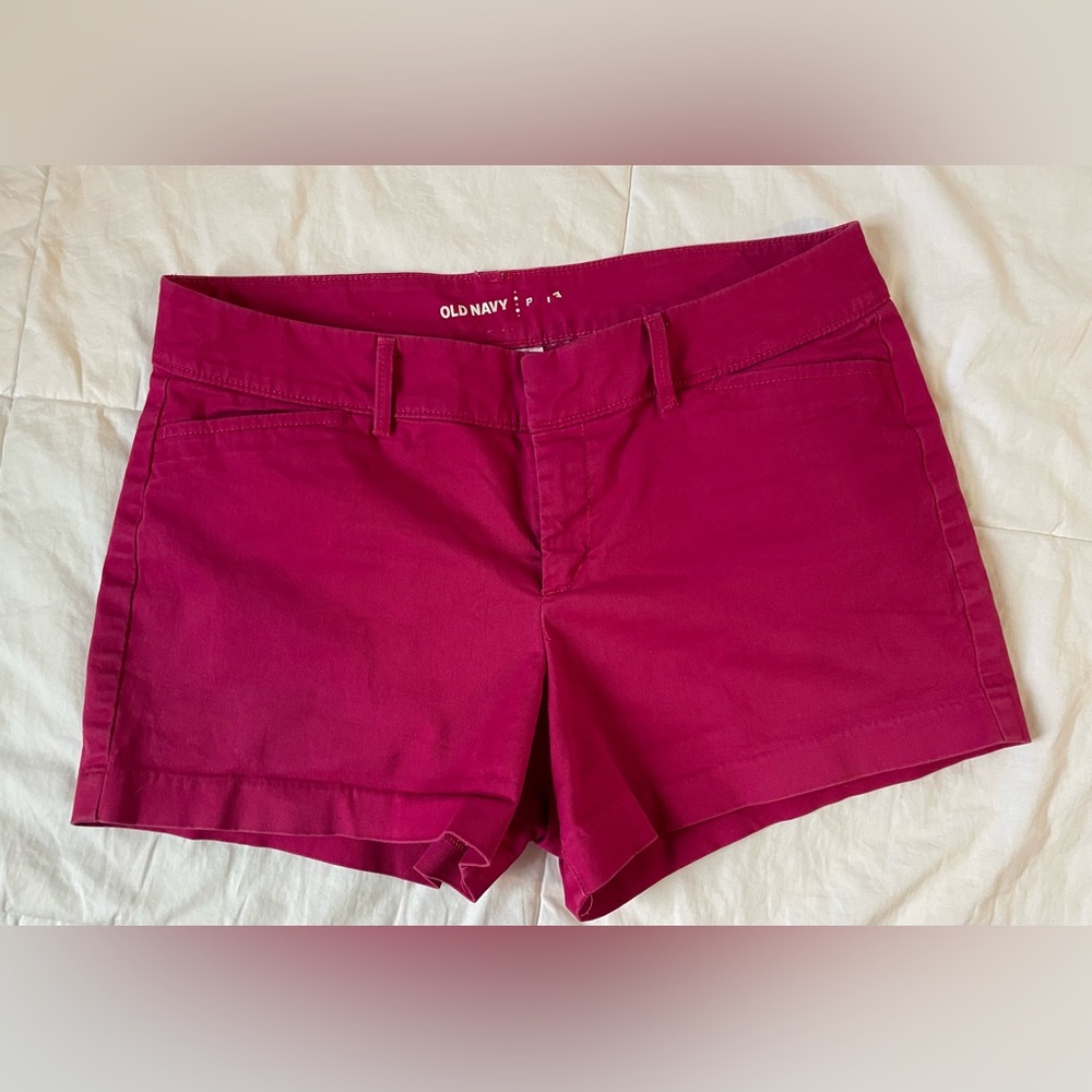 Old Navy Women's Bold Red Pixie Shorts